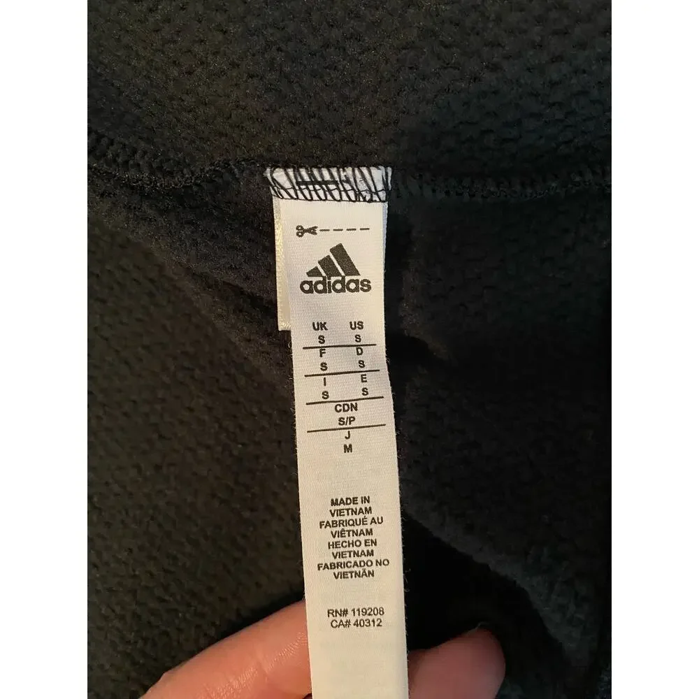 Adidas Cougars Softball Black Track Jacket Size Small